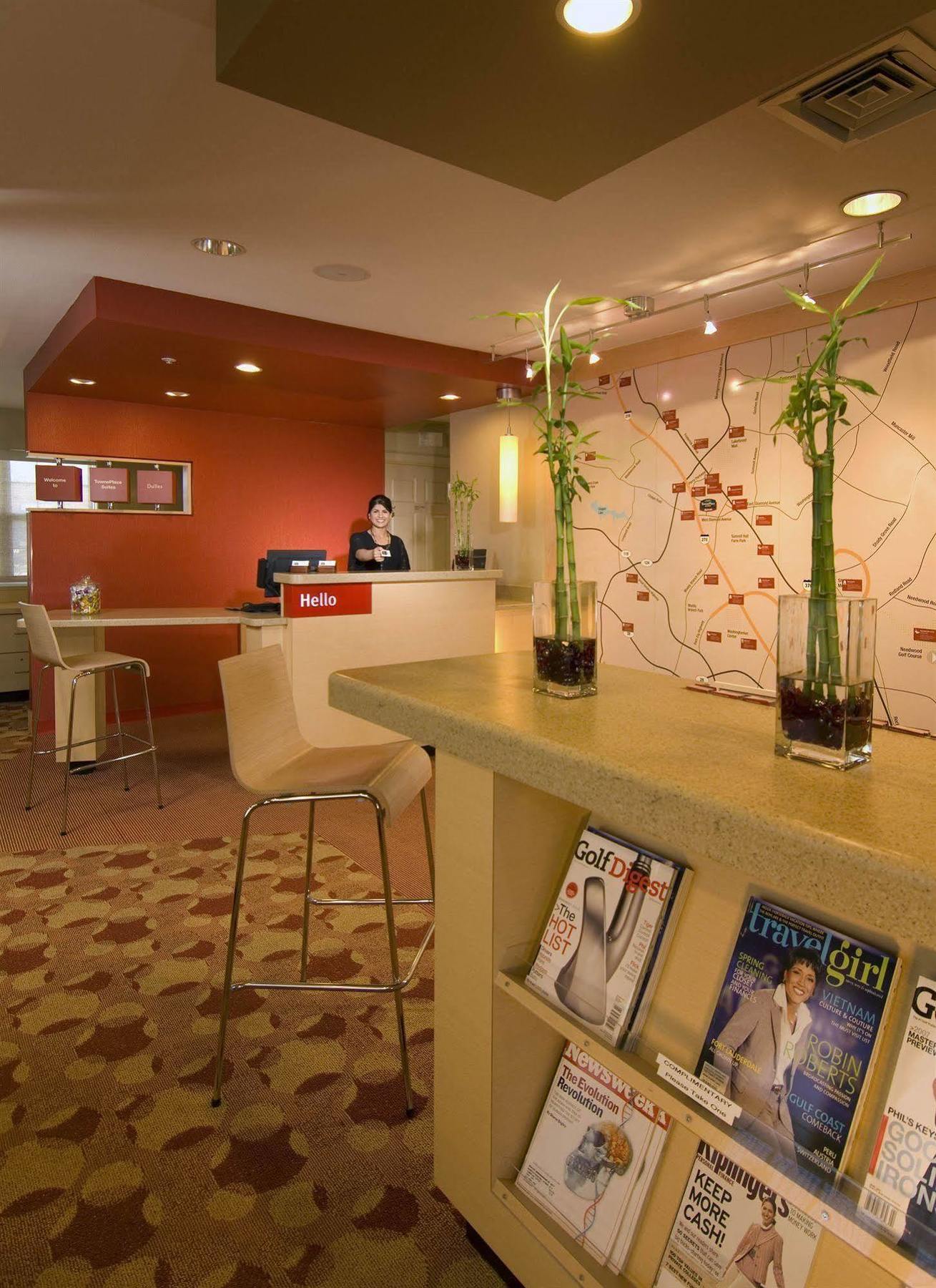 Towneplace Suites Dulles Airport Sterling Inreriör bild